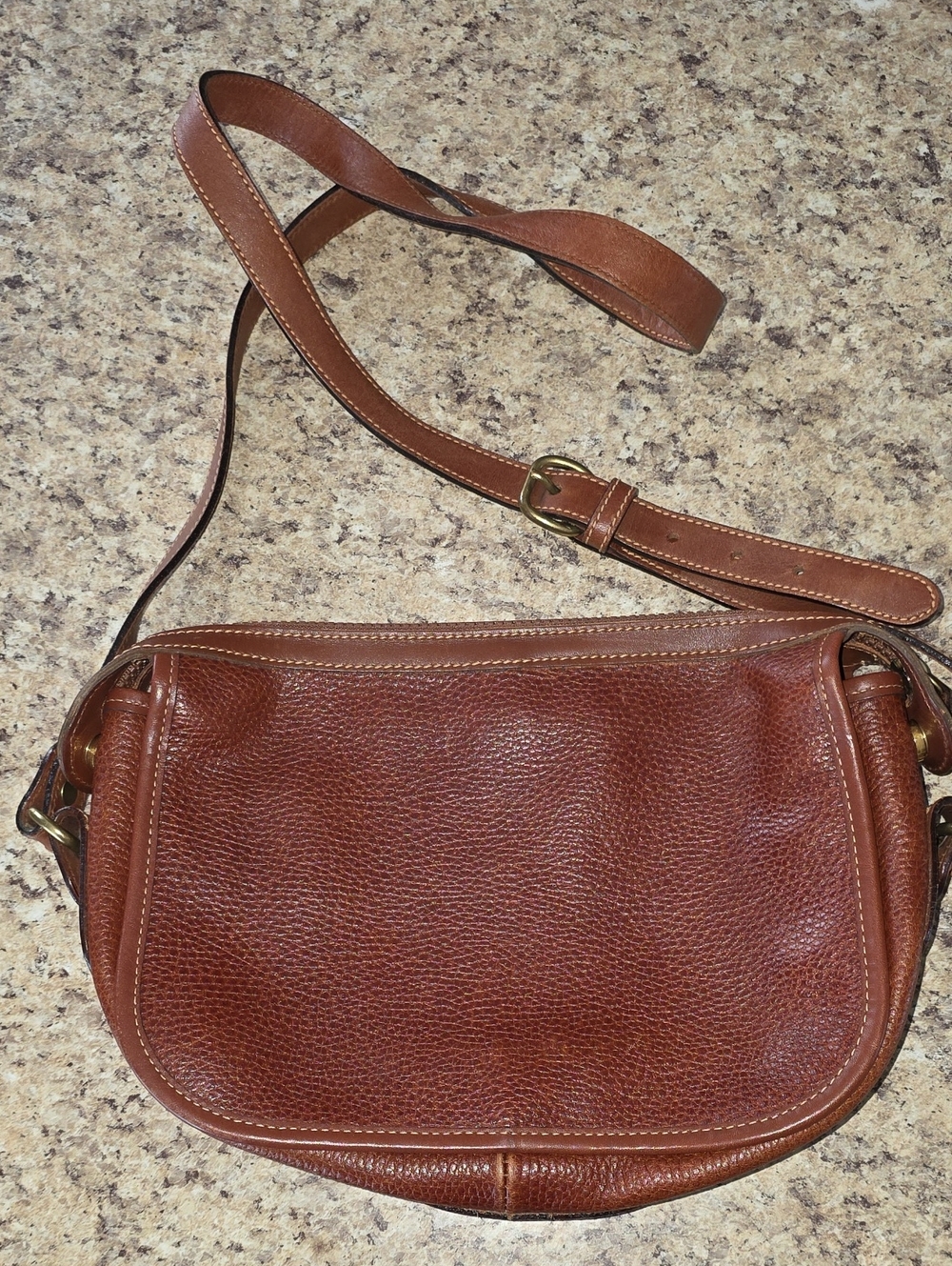 Vintage 1992 Coach Sheridan Glenwood Bag - Rare Made In Italy No-Serial Variant